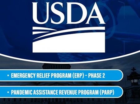 USDA_ERP_WEB USDA, Emergency Relief Program, ERP, Pandemic Assistance Revenue Program, PARP